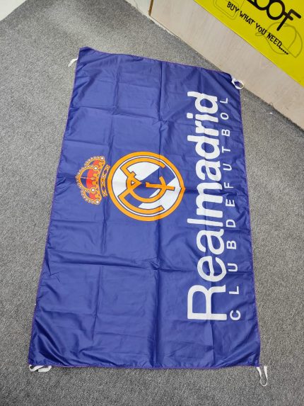 REAL MADRID BLUE FLAG